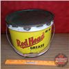 Image 2 : Red Head Grease Pail (9"H x 11-1/2"Dia)