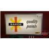 Image 4 : Bapco "Quality Paints" Light Up Store Display Sign (Works) (24"H x 17"W x 9"D)