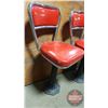 Image 2 : Cast Base: Diner/Parlor Swivel Chairs (2 Complete 32"H) & (3 without Bases)