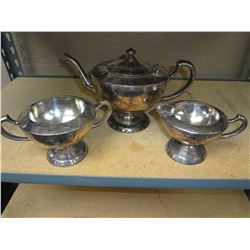 WR Silverplate Tea Set