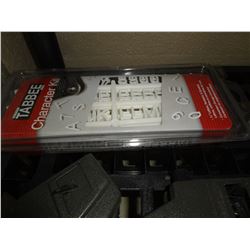 New Set of Tabbee Character Letters