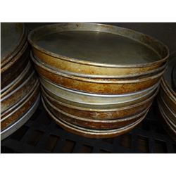 Lot of 10 12" pizza pans