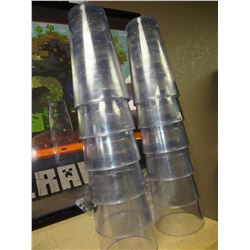 Lot of 12 Carlisle 5616 Heavy Plastic Cups