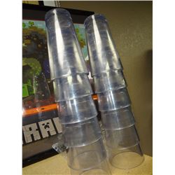 Lot of 12 Carlisle 5616 Heavy Plastic Cups