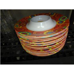 Lot of 20 Liesta Chip/Dip Trays