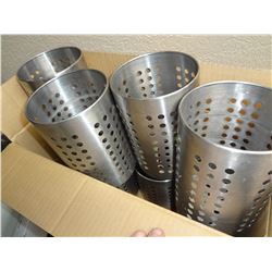 Assorted Stainless Steel Counter Caddies