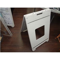 Simpo sign A frame Coreplast Sign Holder