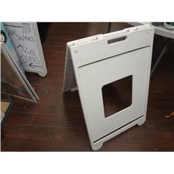 Simpo sign A frame Coreplast Sign Holder