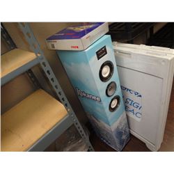 Kokanee karaoke/music pilar with microphone