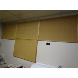 Lot of 4 Pushpin Boards
