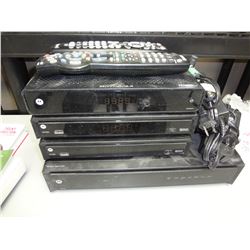 4 Motorolla Shaw Boxes