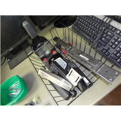 Assorted Staplers & Commercial Specialty holepunchs