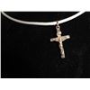 Image 1 : 925 Cross on rope cord