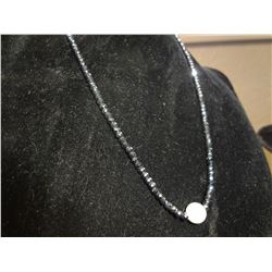 Onyx Beed Nicklace with fresh water pearl