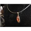 Image 1 : AB Amolite Pendant set in 14kt Gold