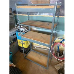 5' Grey Storage Shelf