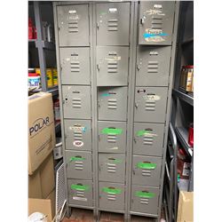 Set of Employee Lockers