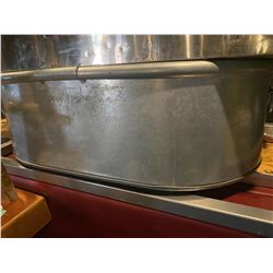 Large Galvanized Steel Beer Tub