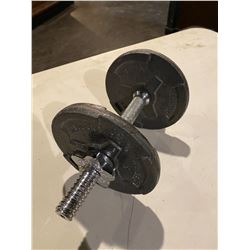 dumbell with 2x 5lb weights