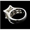 Image 3 : 3.12 ctw Diamond Ring - 14KT White Gold