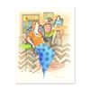 Image 1 : Itzchak Tarkay (1935-2012), Original Mixed Media Watercolor, Hand Signed with Le
