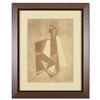 Image 1 : Neal Doty (1941-2016), Framed Original Mixed Media Linocut, Hand Signed with Cer