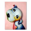 Image 1 : Wang, "Angel (Pink)" Hand Painted Limited Edition Bas Relief Sculpture, Numbered