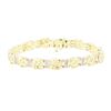 Image 1 : 0.65 ctw Diamond Men's Nugget-Style Bracelet - 10KT Yellow Gold