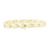 Image 2 : 0.65 ctw Diamond Men's Nugget-Style Bracelet - 10KT Yellow Gold