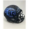Image 3 : DERRICK HENRY FULL-SIZE AUTOGRAPHED & INSCRIBED TENNESSEE TITANS ECLIPSE HELMET W/INSCRIPTION