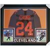 Image 1 : NICK CHUBB AUTOGRAPHED & FRAMED CLEVELAND BROWNS (BECKETT COA)