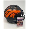 Image 3 : NOAH FANT AUTOGRAPHED FULL SIZE DENVER BRONCOS ECLIPSE HELMET (BECKETT COA)