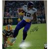 Image 2 : KYLE RUDOLPH AUTOGRAPHED MINNESOTA VIKINGS 16X20 PHOTO (JSA COA)