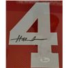 Image 2 : HAKEEM OLAJUWON AUTOGRAPHED & FRAMED HOUSTON ROCKETS JERSEY (JSA COA)