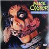 Image 1 : ALICE COOPER AUTHENTIC SIGNED 12x12 CONSTRICTOR ALBUM FLAT (PSA/DNA)