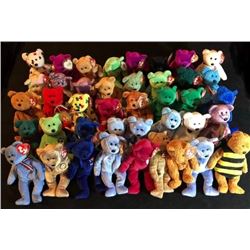 TY BEANIE BABIES LOT (MOSTLY 1996 AND RARE)