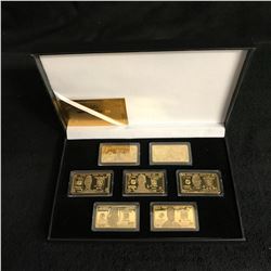 GOLD PLATED NOVELTY BARS LOT