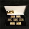 Image 1 : GOLD PLATED NOVELTY BARS LOT