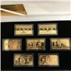 Image 2 : GOLD PLATED NOVELTY BARS LOT