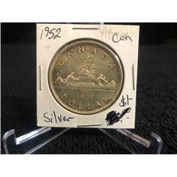 1952 CANADA SILVER DOLLAR