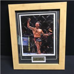 RANDY "THE NATURAL" COUTURE SIGNED 8X10 FRAMED PHOTO