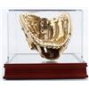 Image 1 : Pete Rose Signed Rawlings Mini Gold Baseball Glove Inscribed "2x G.G." with Display Case (PSA COA)