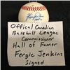 Image 2 : FERGIE JENKINS SIGNED OFFICIAL CANADIAN LEAGUE BASEBALL HOF 91