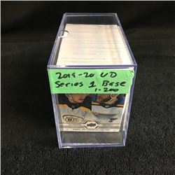 2019-20 UD SERIES 1 BASE SET (1-200)