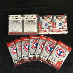 2019 UPPER DECK NATIONAL HOCKEY CARD DAY PACKS LOT