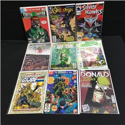 ASSORTED COMIC BOOK LOT (GREEN LANTERN, G.I JOE...)