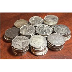 Morgan Silver Dollars 94 pcs