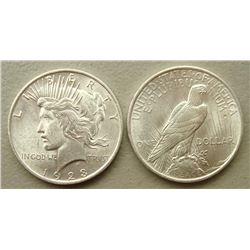 1923 P UNC Peace Dollar