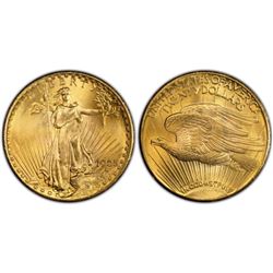 1925 $20 Gold Saint Gaudens