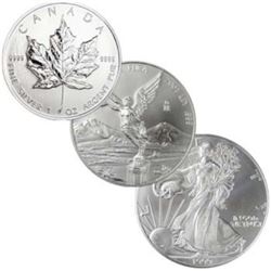 North American Silver Bullion Set 3 pcs.